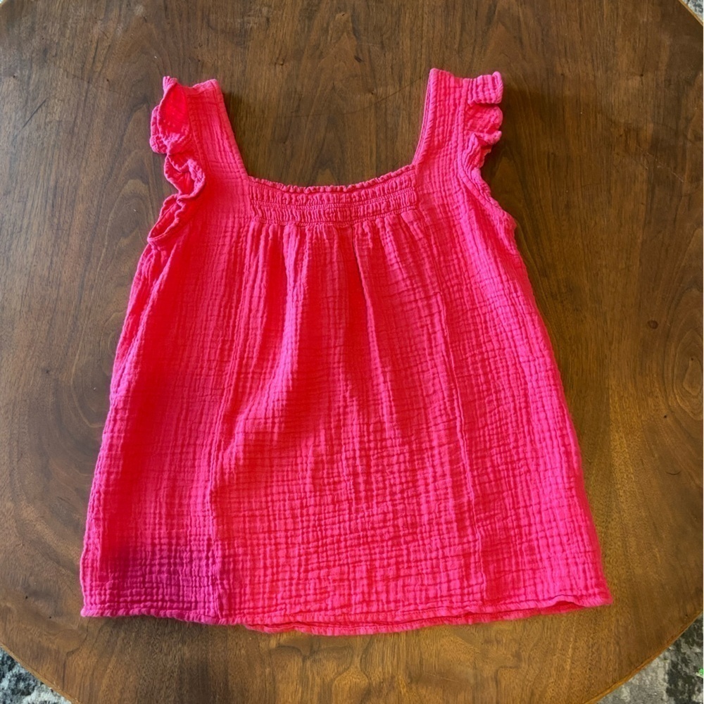 Beach Lunch Lounge tank blouse size small